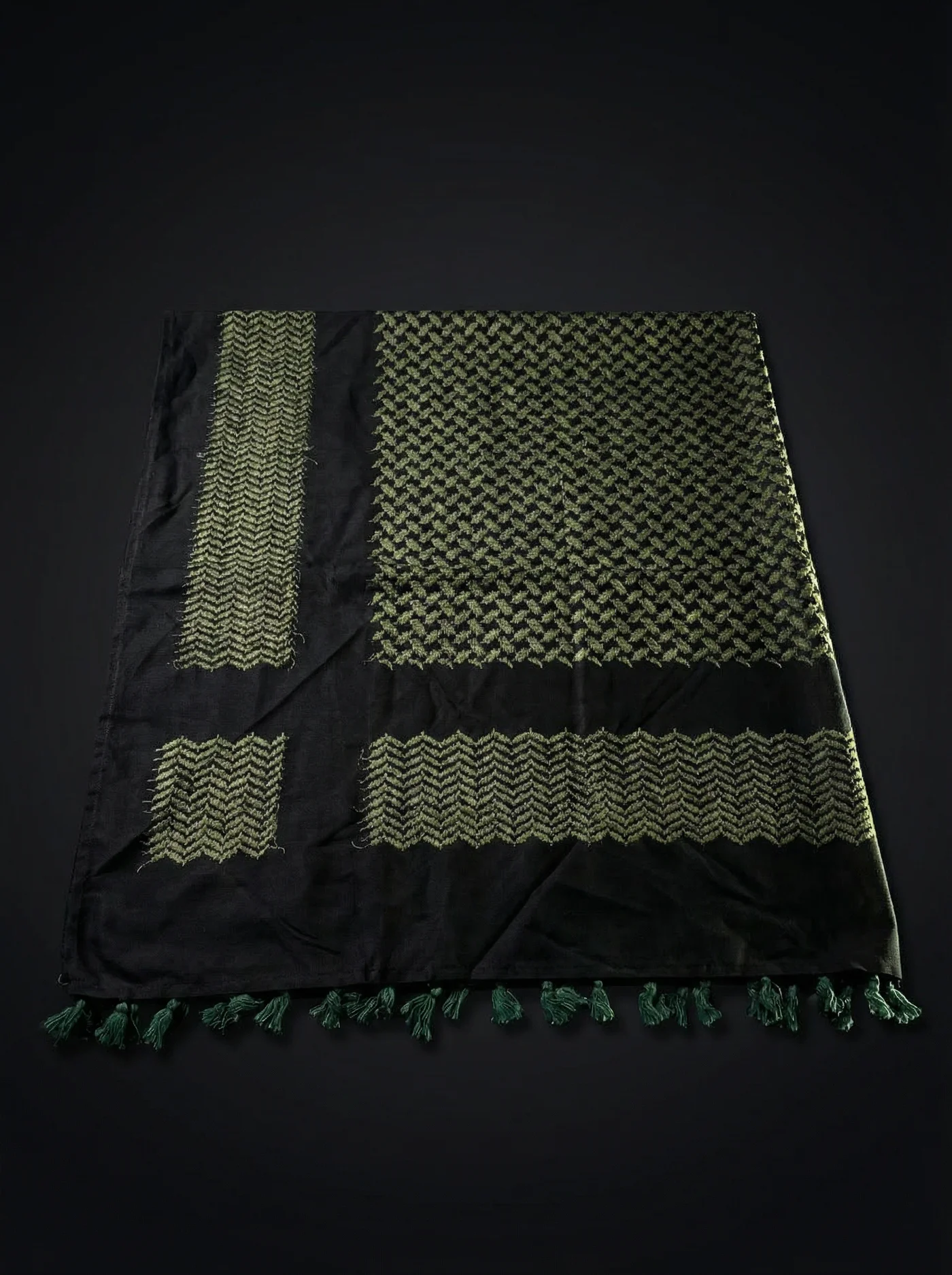 Olive Shadow Keffiyeh - Image 2