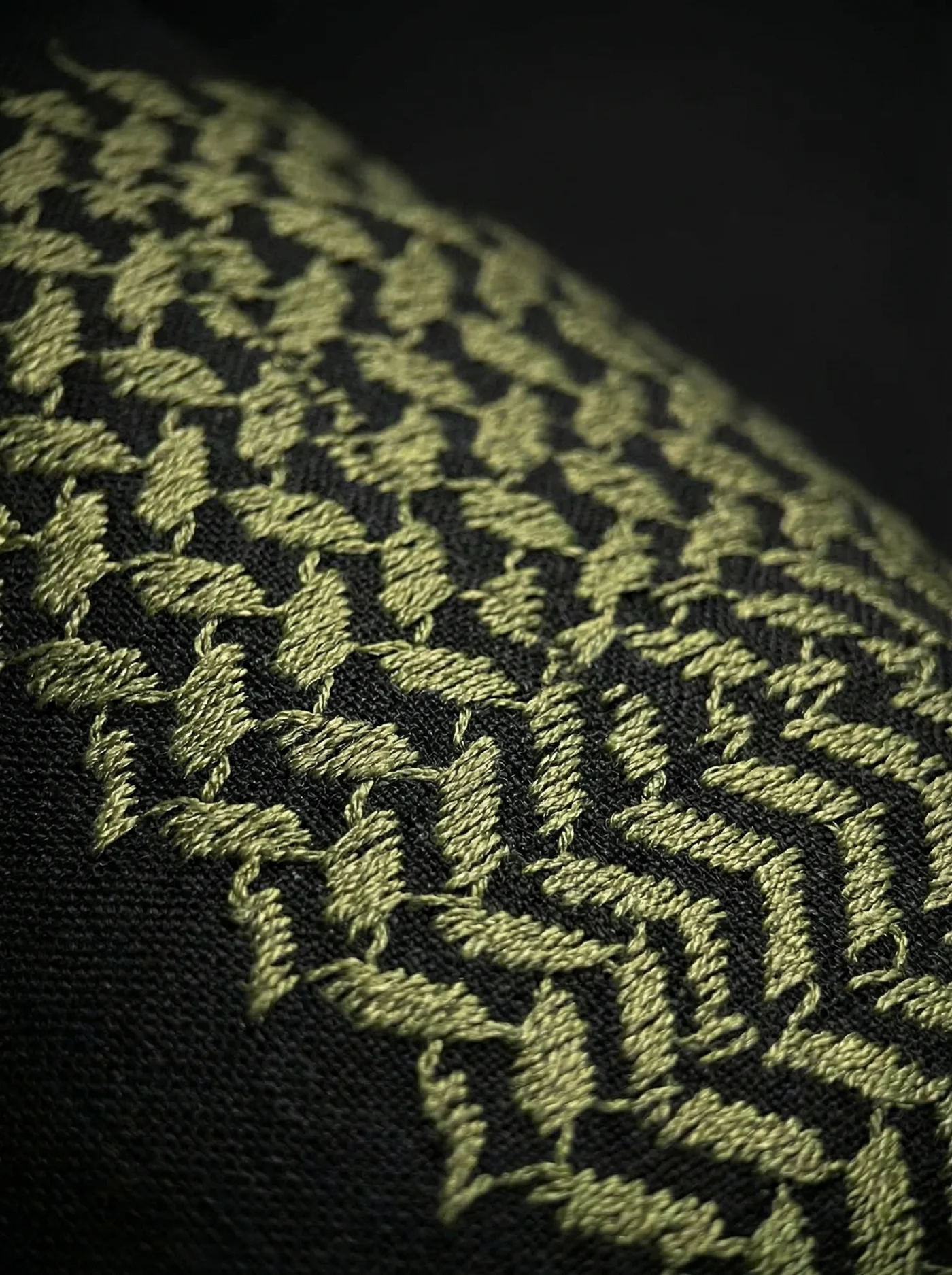 Olive Shadow Keffiyeh - Image 3